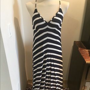 Striped maxi dress